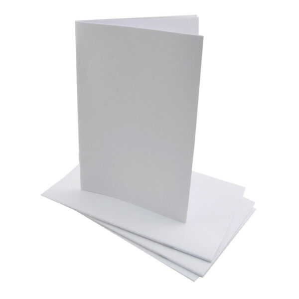 Blank Paperback Books, 5.5" x 8.5", White, 10 Per Pack, 2 Packs