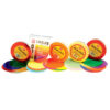 5" Tissue Circles, Primary Colors, 480 Per Pack, 3 Packs