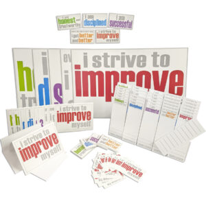 Inner Strength Ultra Booster Set, Posters, Magnets, Notes, Page Keepers, Note Cards, 150 Pieces