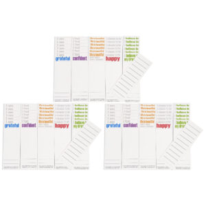 Page Keepers Bookmarks, Confidence Booster Set, 30 Per Set, 3 Sets