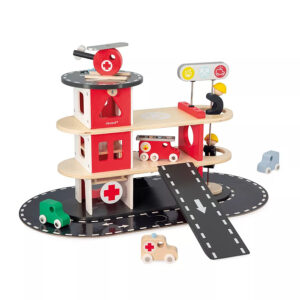 Fire Station Toy Set