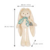 Lapinoo Doll Rabbit, Small, Cream