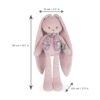 Lapinoo Doll Rabbit, Medium, Pink