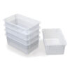 Cubbie Tray, Clear, Pack of 3