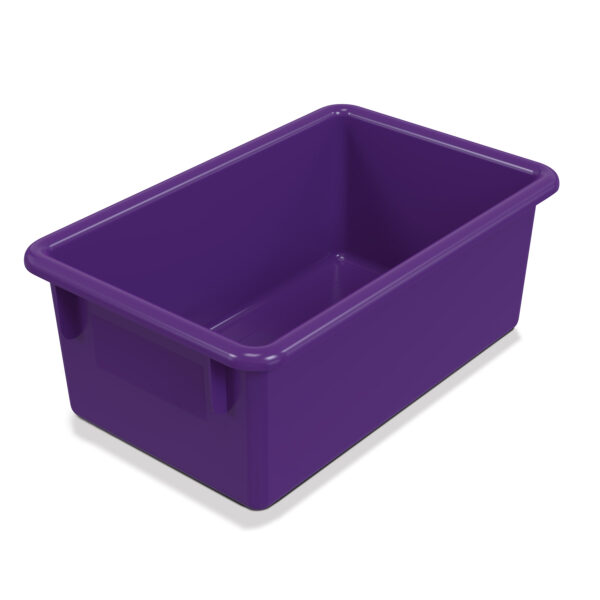 Cubbie Tray, Purple, Pack of 3