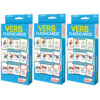 Verb Flashcards, 3 Sets Per Pack, 3 Packs