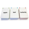 Nouns Flashcards, 3 Decks Per Pack, 3 Packs