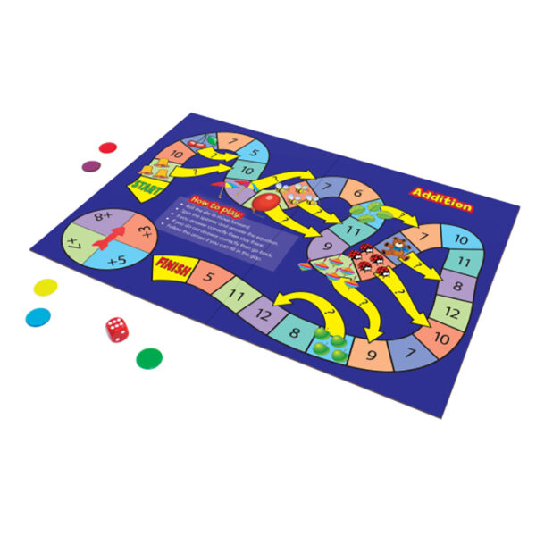 Math Board Games, Pack of 2