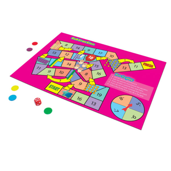 Math Board Games, Pack of 2