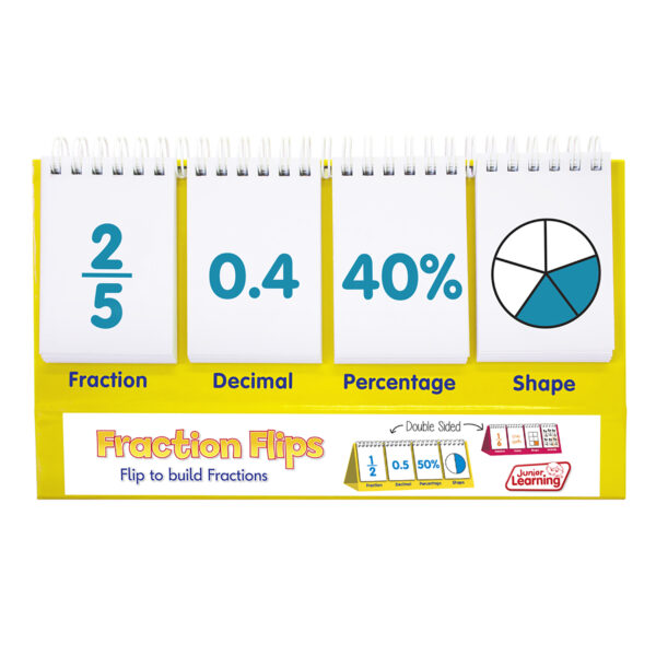 Fractions Flips, Pack of 3