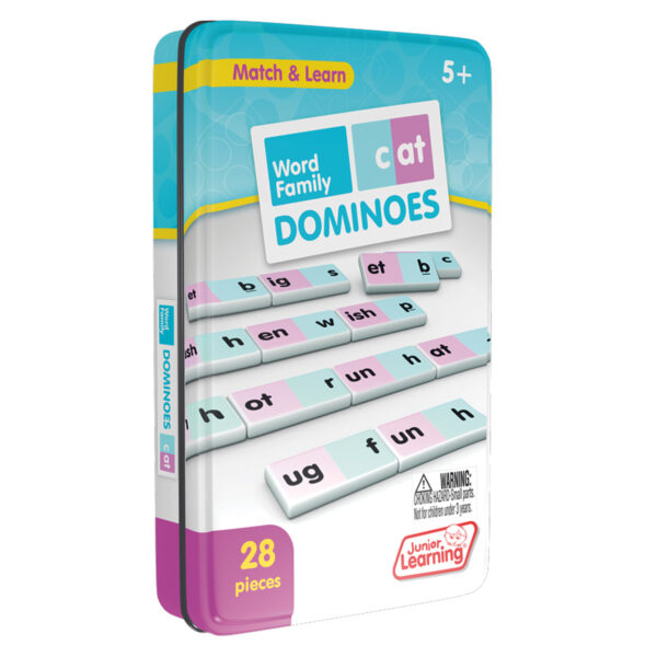 Word Family Dominoes, 2 Sets