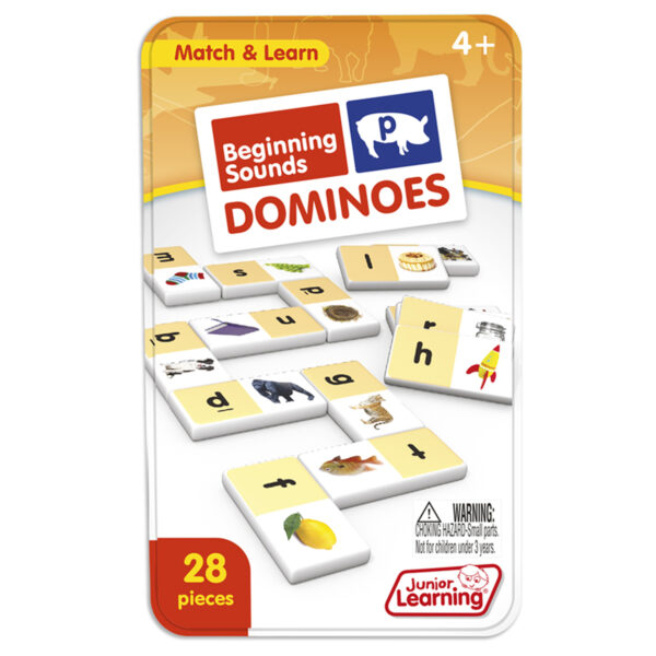 Beginning Sounds Dominoes, 2 Sets