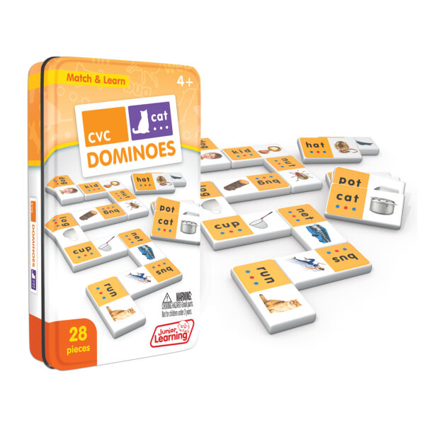 CVC Match & Learn Dominoes, Pack of 2