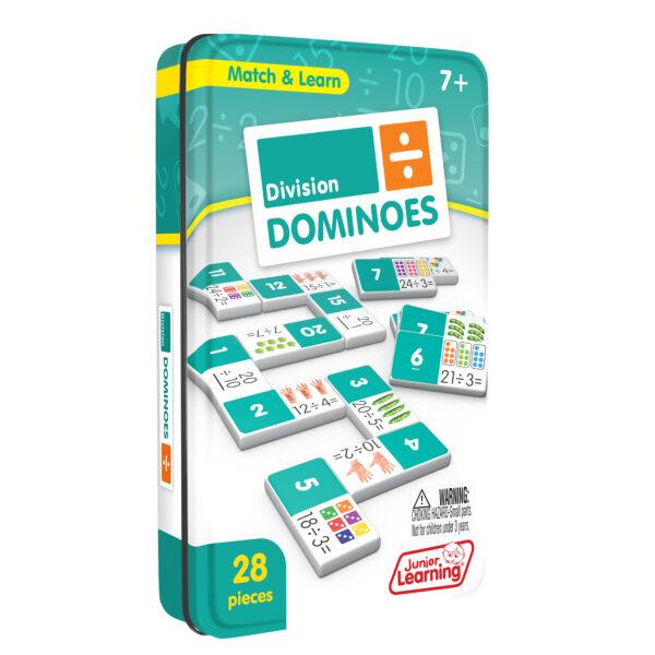 Division Match & Learn Dominoes, Pack of 2