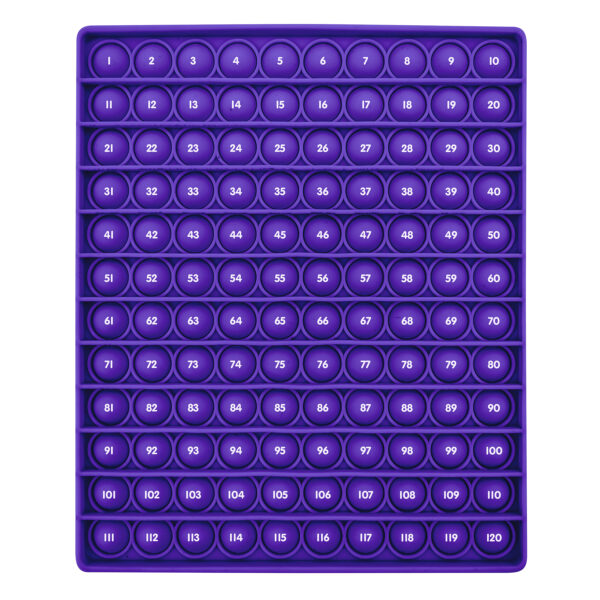 120s Pop and Learn Bubble Board