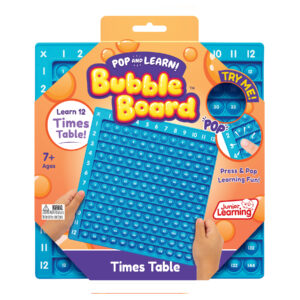 Times Table Pop and Learn Bubble Board