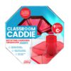 Classroom Caddie Octagonal Storage System, Red