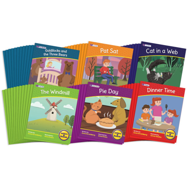 Letters & Sounds Fiction Decodables Boxed Set, Set 2