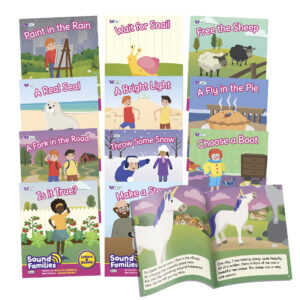 Sound Families Decodable Readers Long Vowel Fiction Phase 5.5, Set of 12