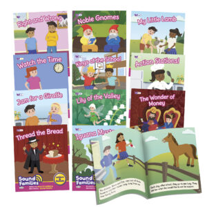 Sound Families Decodable Readers Consonants Fiction Phase 5.5, Set of 12