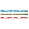 Decorated Pencils, Assorted Holiday Snowmen, 12 Per Pack, 12 Packs