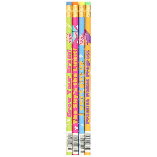 Growth Mindset Pencil Assortment, 144 Pencils