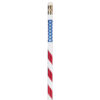 Pencils Stars & Stripes, 12 Per Pack, 12 Packs