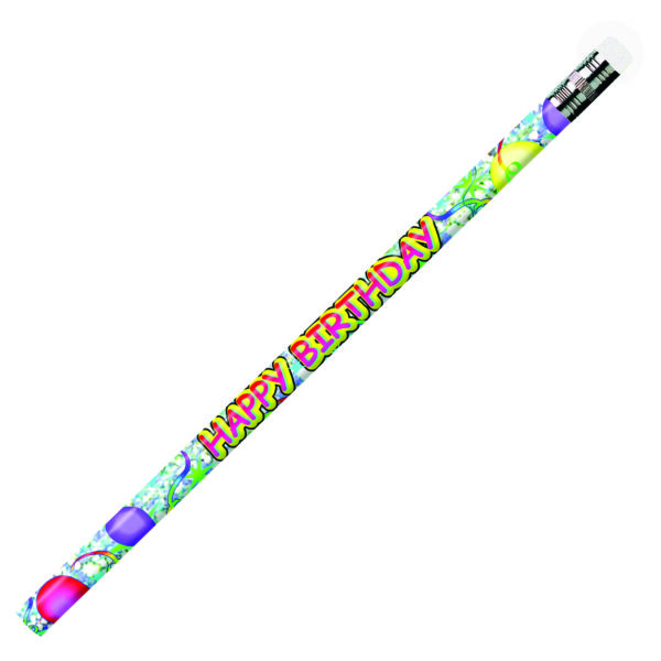 Happy Birthday Glitz Pencil, Pack of 144