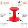 Pre-School Wobble Chair 12", Red