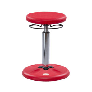 Kids Adjustable Tall Wobble Chair 16.5-24", Red