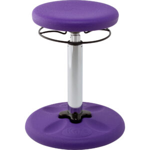 Kids Adjustable Tall Wobble Chair 16.5-24", Purple