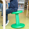 Pre-Teen Wobble Chair 18.7", Green