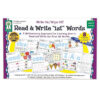 Write On-Wipe Off: Read and Write First Words Manipulative, Grade PK-2