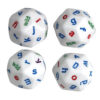 30-Sided Alphabet Dice, Lower Case Letters, Box of 20