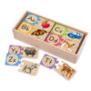 Self-Correcting Wooden Alphabet Letter Puzzles