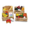 Food Groups - Wooden Play Food in Crates