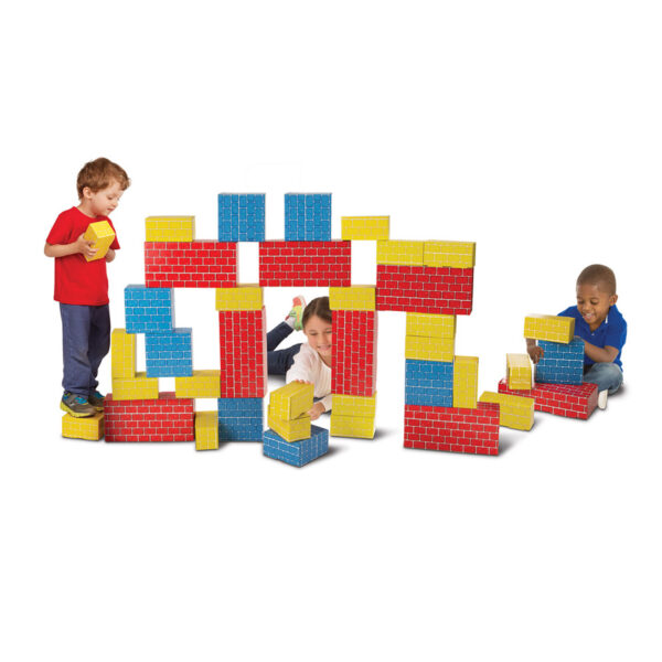 Deluxe Jumbo Cardboard Blocks - 40 Pieces