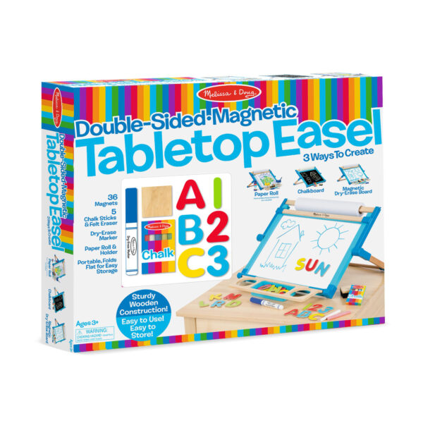 Deluxe Double-Sided Tabletop Easel