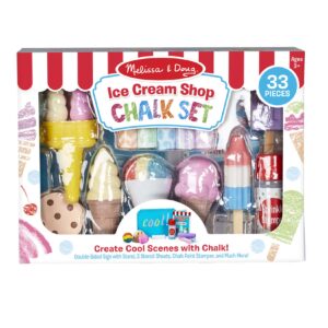 Ice Cream Shop Chalk Play Set