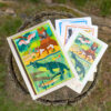 National Parks Wooden Blocks & Cube Puzzle