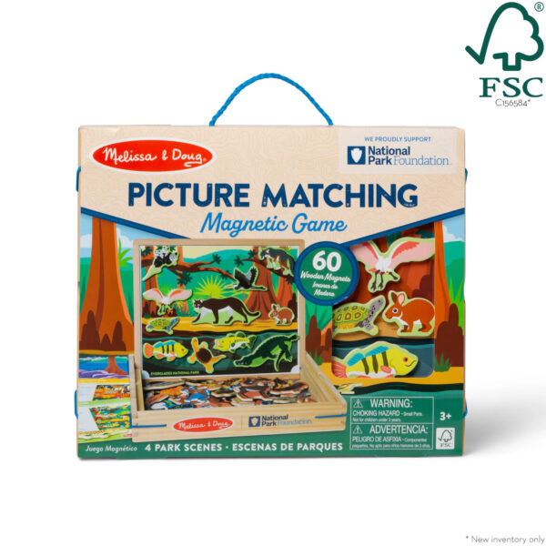 National Parks Picture Matching Magnetic Game