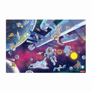 Outer Space Glow in the Dark Floor Puzzle