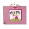 Natural Play: Play, Draw, Create Reusable Drawing & Magnet Kit - Princesses