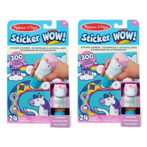 Sticker WOW! Sticker Stamper & Activity Pad - Unicorn, 2 Sets