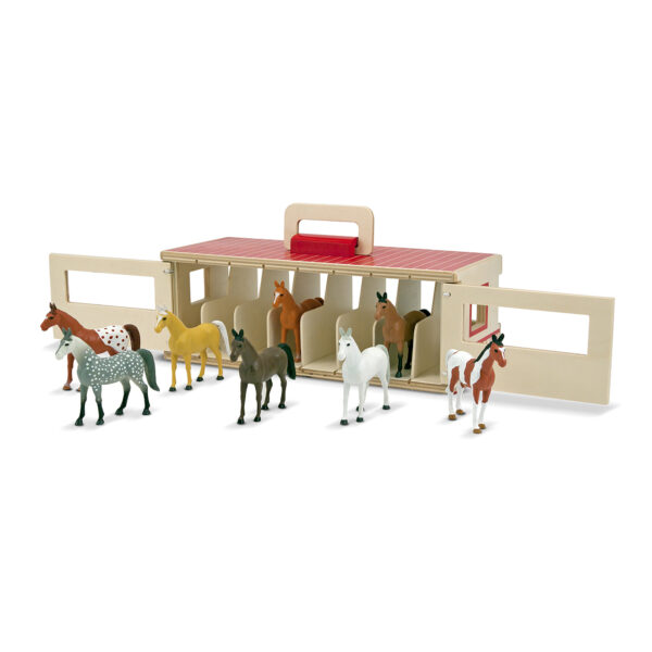 Take-Along Show-Horse Stable Play Set