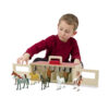 Take-Along Show-Horse Stable Play Set