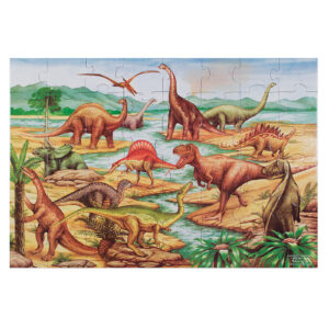 Dinosaurs Floor Puzzle, 24" x 36", 48 Pieces