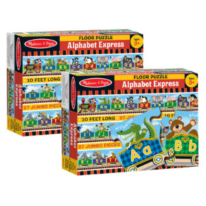 Alphabet Express Floor Puzzle, 10' x 6-1-2", 27 Pieces, Pack of 2