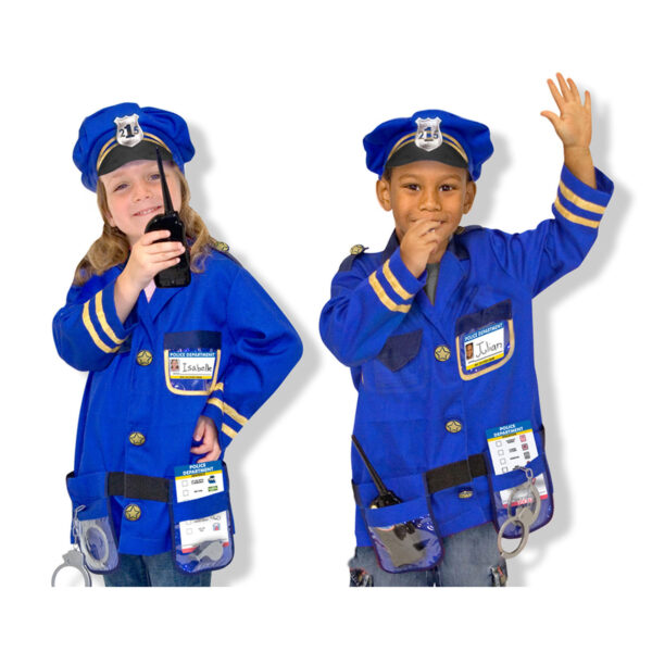 Police Officer Role Play Costume Set