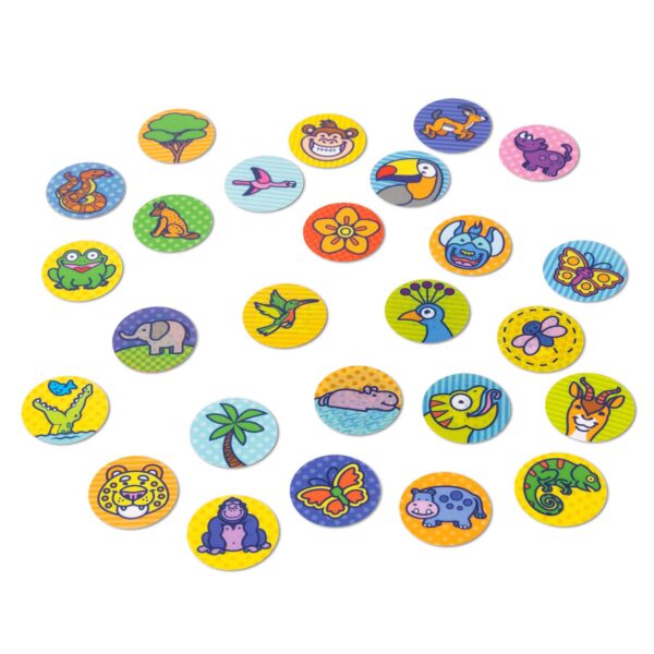 Sticker WOW! Refill Stickers - Tiger - 300 Per Pack, 6 Packs